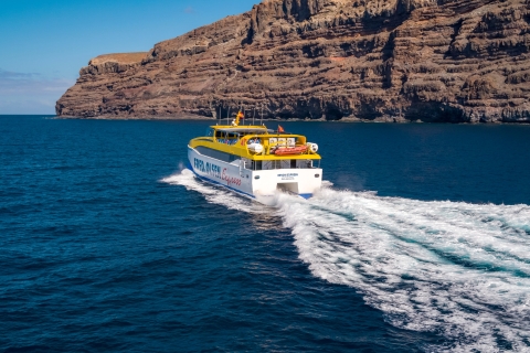 La Gomera : Línea de ferry interior dentro de la islaBillete de ida y vuelta Valle Gran Rey - Playa Santiago