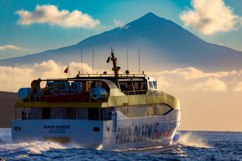 La Gomera : Ligne de ferry intérieure à l'îleBillet aller-retour Valle Gran Rey - Playa Santiago