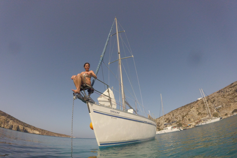 From Heraklion Crete: Private Sunset Trip to Dia Island Sailing Boat Trip to Dia Island Sunset Trip