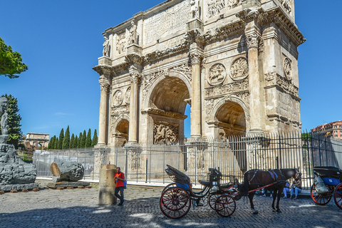 Roma: Visita exterior del Coliseo, el Foro Romano y el Mercado de Trajano