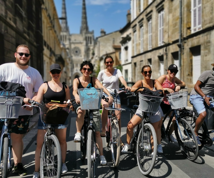 Bordeaux: Historisches Zentrum und Radtour durch Chartrons