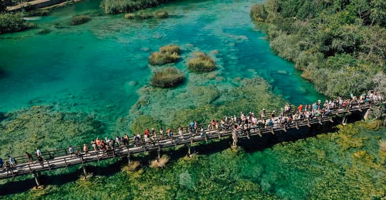 Split: Krka Waterfalls Tour, Boat Cruise, and Swimming