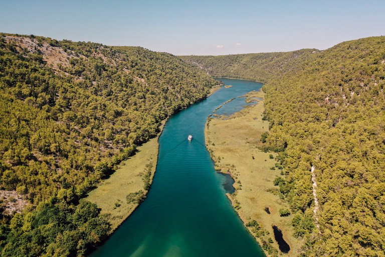 Från Split: Krka-vattenfallen, mat- och vinprovningstur