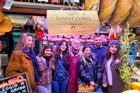 Rome: Local Market and Food Walking Tour with Tastings