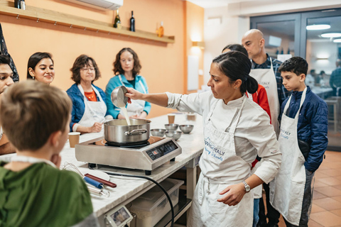 Florencia: Clase de preparación de pizza y helado