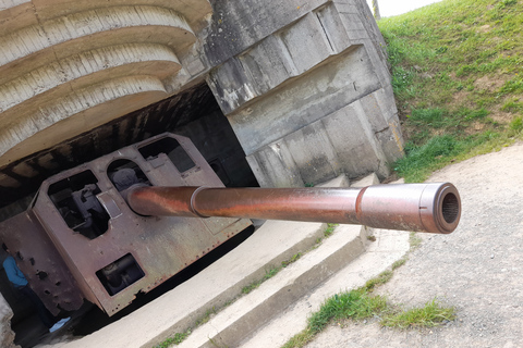 Plaże D-Day w Normandii Prywatny sektor brytyjski z Bayeux