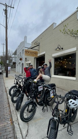 Visit Wilmington Haunted History E-Bike Tour with Breweries in Wrightsville Beach, North Carolina
