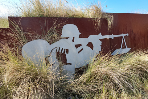 Spiagge del D-Day in Normandia Settore privato canadese da Caen