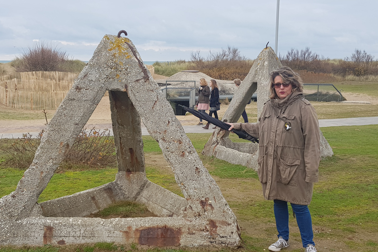 Plaże D-Day w Normandii Prywatny sektor kanadyjski z Caen