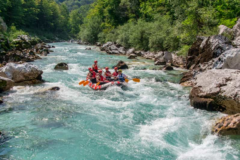 Bovec: Rafting Adventure On Soča River with Hotel Transfers | GetYourGuide