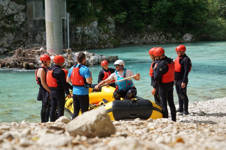 Bovec : Aventure en rafting sur la rivière Soča avec transferts d'hôtel