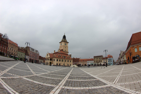 Brasov: Geführter Stadtrundgang mit Wein