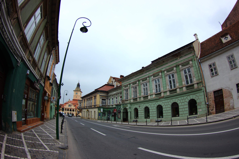 Brasov: Geführter Stadtrundgang mit Wein