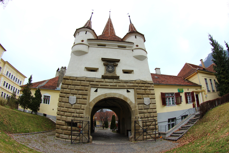 Brasov: Geführter Stadtrundgang mit Wein