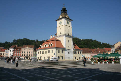 Brasov: Geführter Stadtrundgang mit Wein