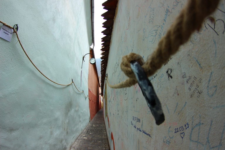 Brasov: Geführter Stadtrundgang mit Wein