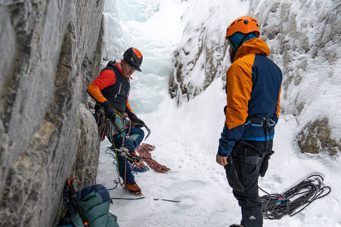 Banff: Introduktion till isklättring för nybörjare