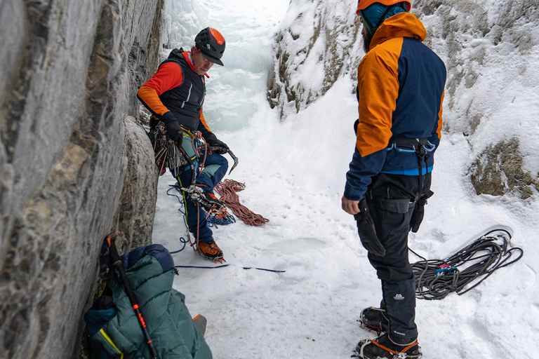 Banff : Introduction à l&#039;escalade de glace pour les débutants