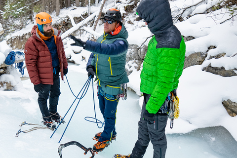 Banff : Introduction à l&#039;escalade de glace pour les débutants