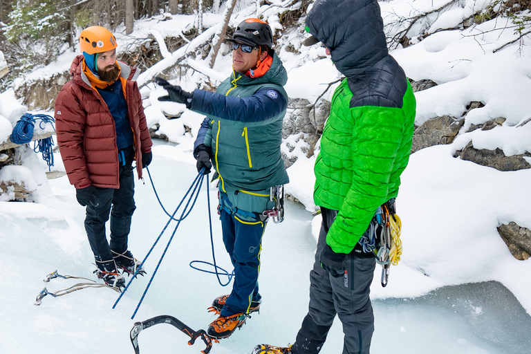 Banff: Introduzione all&#039;arrampicata su ghiaccio per principianti