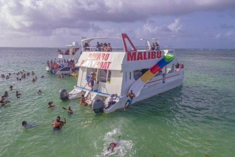 Punta Cana: Fiesta en barco con barra libre y snorkel