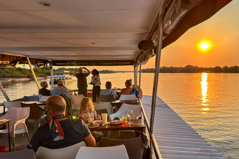 Victoria Falls: Helicopter Flight, Falls Tour, Sunset Cruise