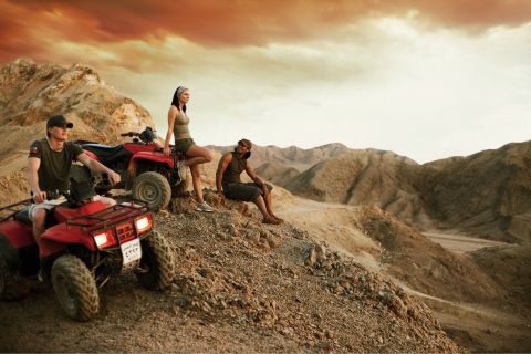 Marsa Alam: Sunset Safari by ATV Quad w/ BBQ Dinner and Show