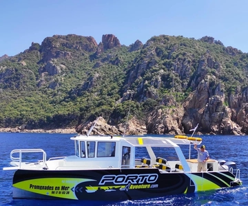 From Porto: Piana Creeks, Scandola on Family Boat