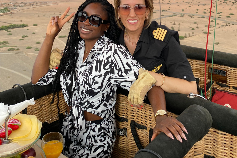 Marrakech: Balloon Flight, Berber Breakfast & Certificate