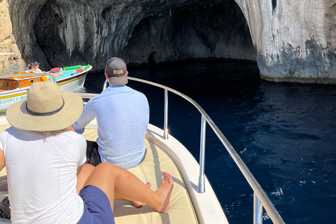Capri Full Experience:Blue Grotto+Faraglioni Swim+City Visit Premium