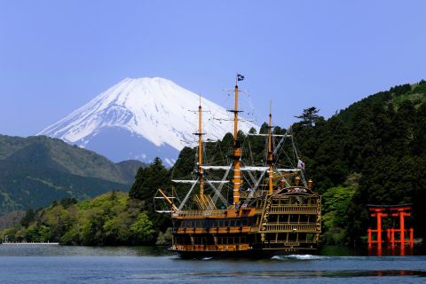 Desde Tokio: Excursión guiada de un día a Hakone, Owakudani y el Monte Fuji