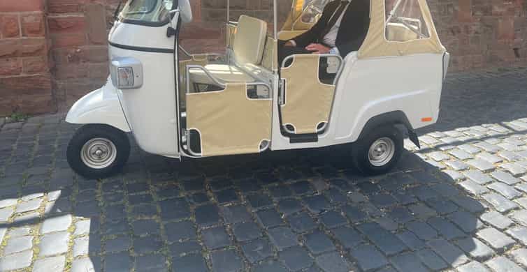Francoforte: giro turistico privato in Retro Ape Calessino