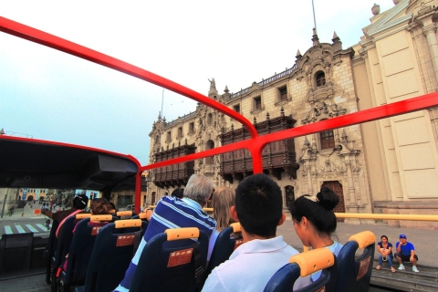 Lima: Panoramische bustour door de stad