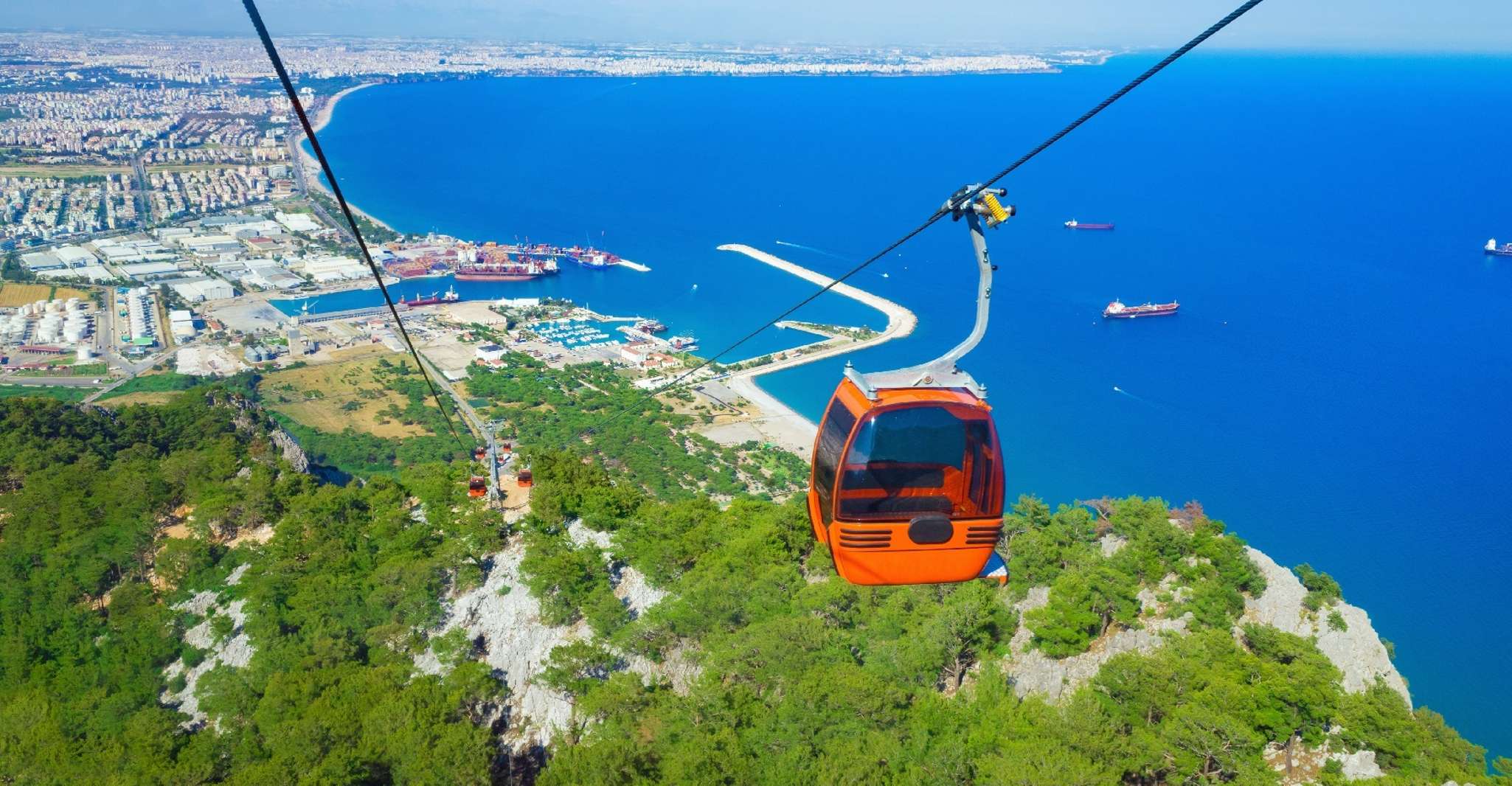 Antalya, City Tour com teleférico, passeio de barco e cachoeira - Hizvo