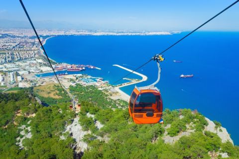 Antalya: Stadtrundfahrt mit Seilbahn, Boot und Wasserfällen