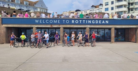 Brighton: Radtour an der Küste nach Rottingdean