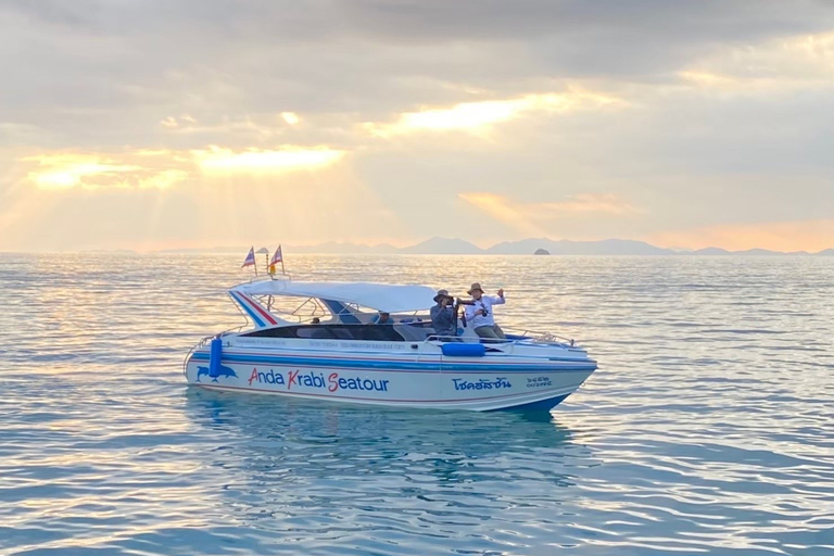 Phuket: tour privado de día completo en lancha rápida por las islas KhaiExcursión y guía en lancha rápida privada de día completo por las islas Khai