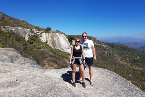 Visite de Hierve el Agua à midi