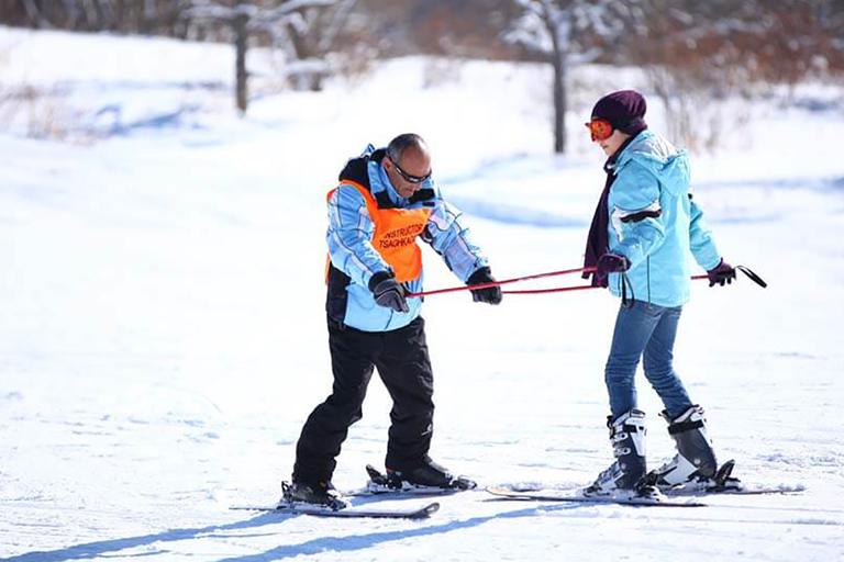 Da Yerevan: Attività in un giorno di neve a Lernanist