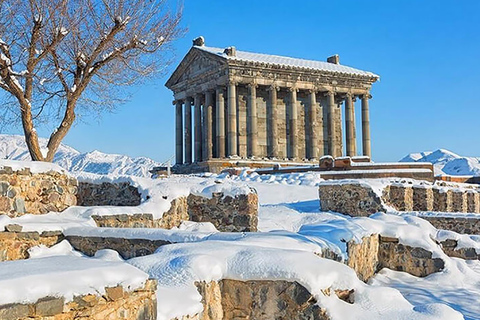 Från Jerevan: Garni tempel, Tsaghkadzor &amp; Termal källorPrivat tur utan guide