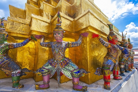 Bangkok: Grand Palace Self-Guided Walking TourBangkoks Top 4: Palast & Wats Audio Tour Bundle