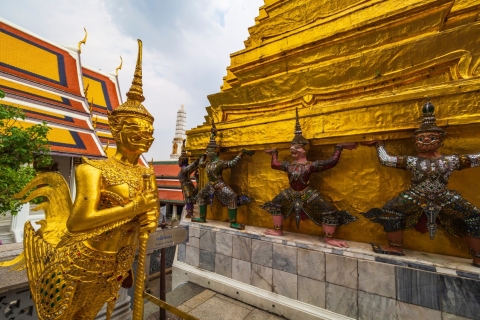 Bangkok: Visita autoguiada a pie del Gran PalacioLos 4 Mejores de Bangkok: Paquete de audioguía de palacios y vats