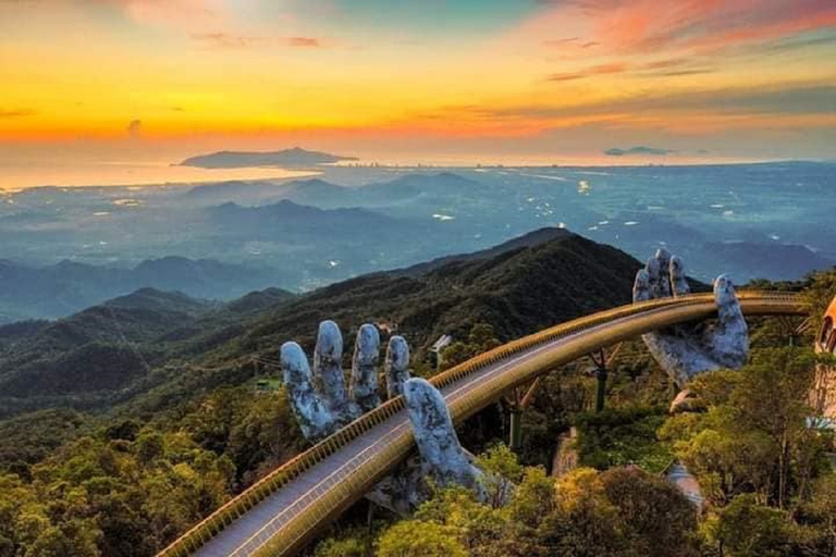 Da Nang - Ba Na Hills Tour - Ponte Dourada - Passeio de teleférico