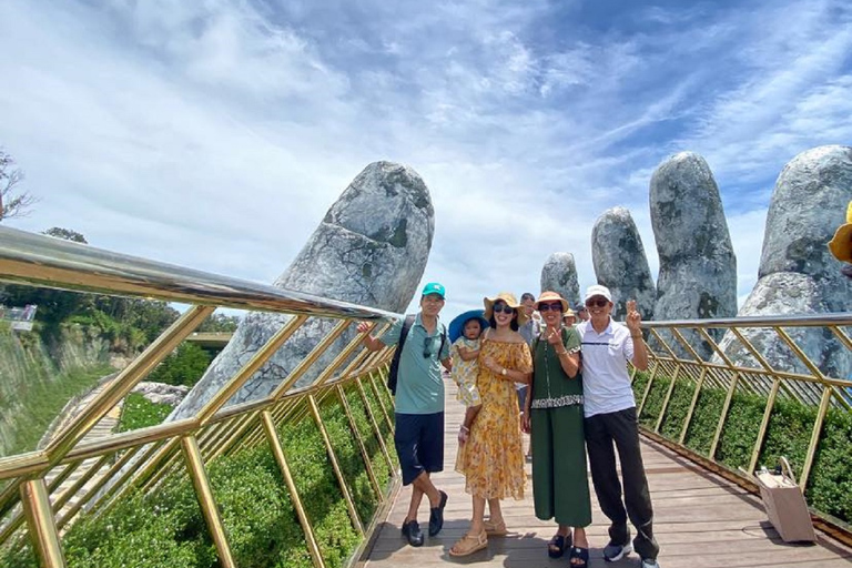 Da Nang - Ba Na Hills Tour - Ponte Dourada - Passeio de teleférico