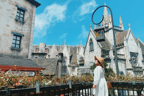 Da Nang - Ba Na Hills Tour - Ponte Dourada - Passeio de teleférico