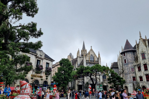 Da Nang - Ba Na Hills Tour - Ponte Dourada - Passeio de teleférico