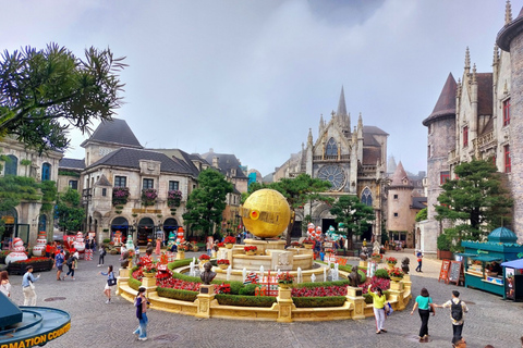 Da Nang - Ba Na Hills Tour - Ponte Dourada - Passeio de teleférico