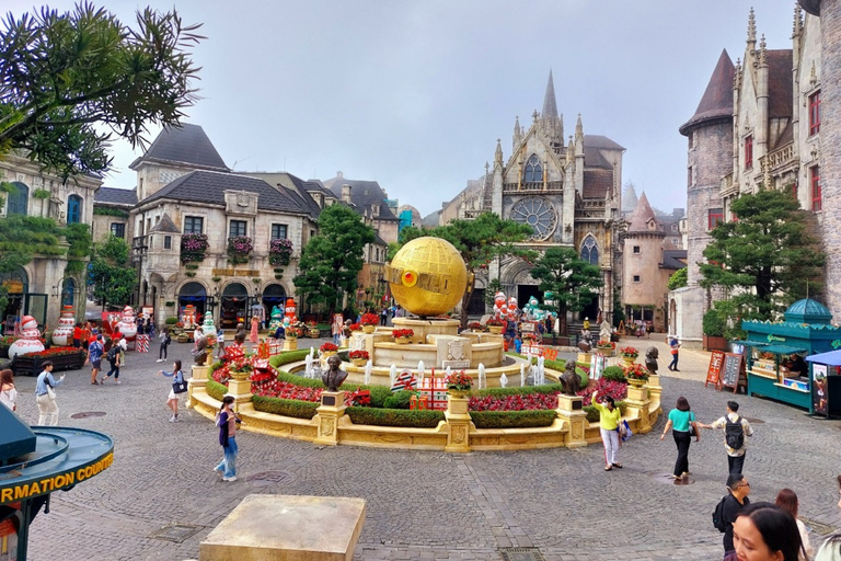 Da Nang - Ba Na Hills Tour - Ponte Dourada - Passeio de teleférico