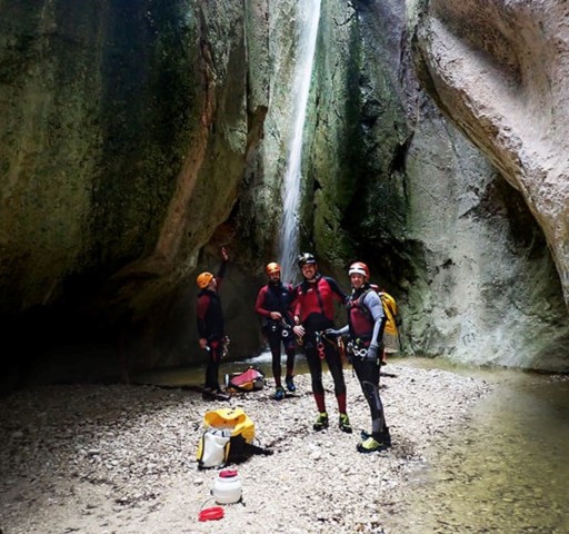 Visit Bolulla Canyoneering Experience in Torrent de Garx Ravine in Javea