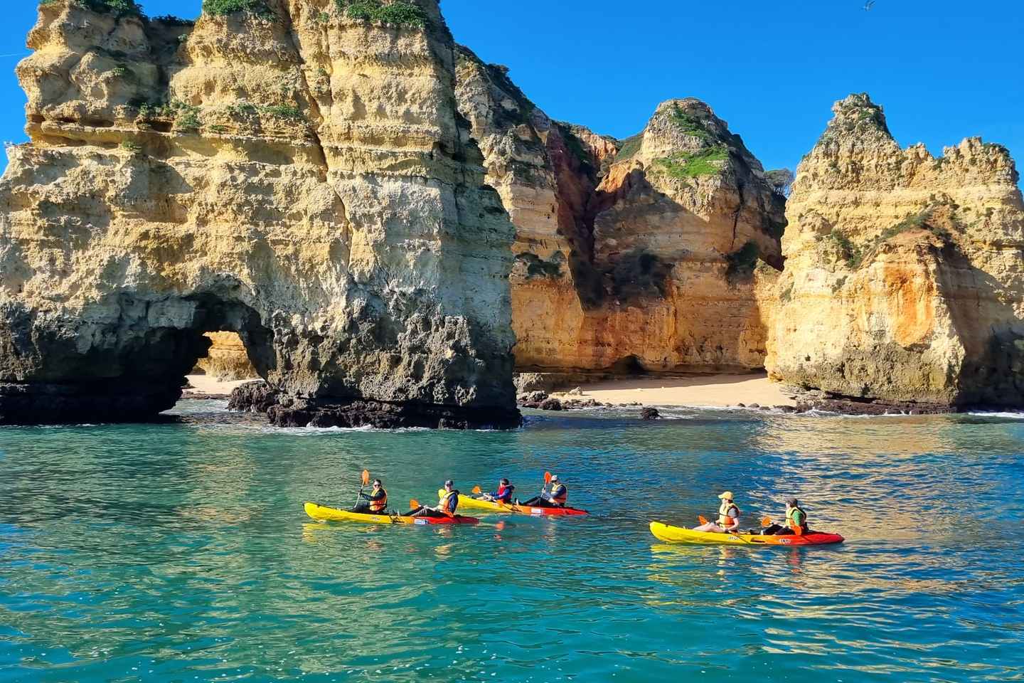 From Lagos: Kayak Experience in Ponta da Piedade - From Lagos: Kayak Experience in Ponta da Piedade